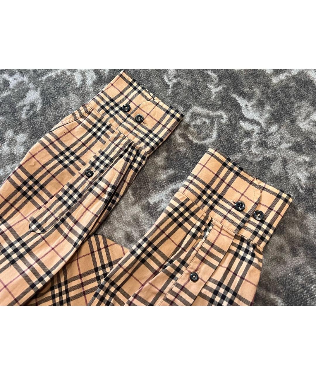 BURBERRY Хлопковая кэжуал рубашка, фото 5