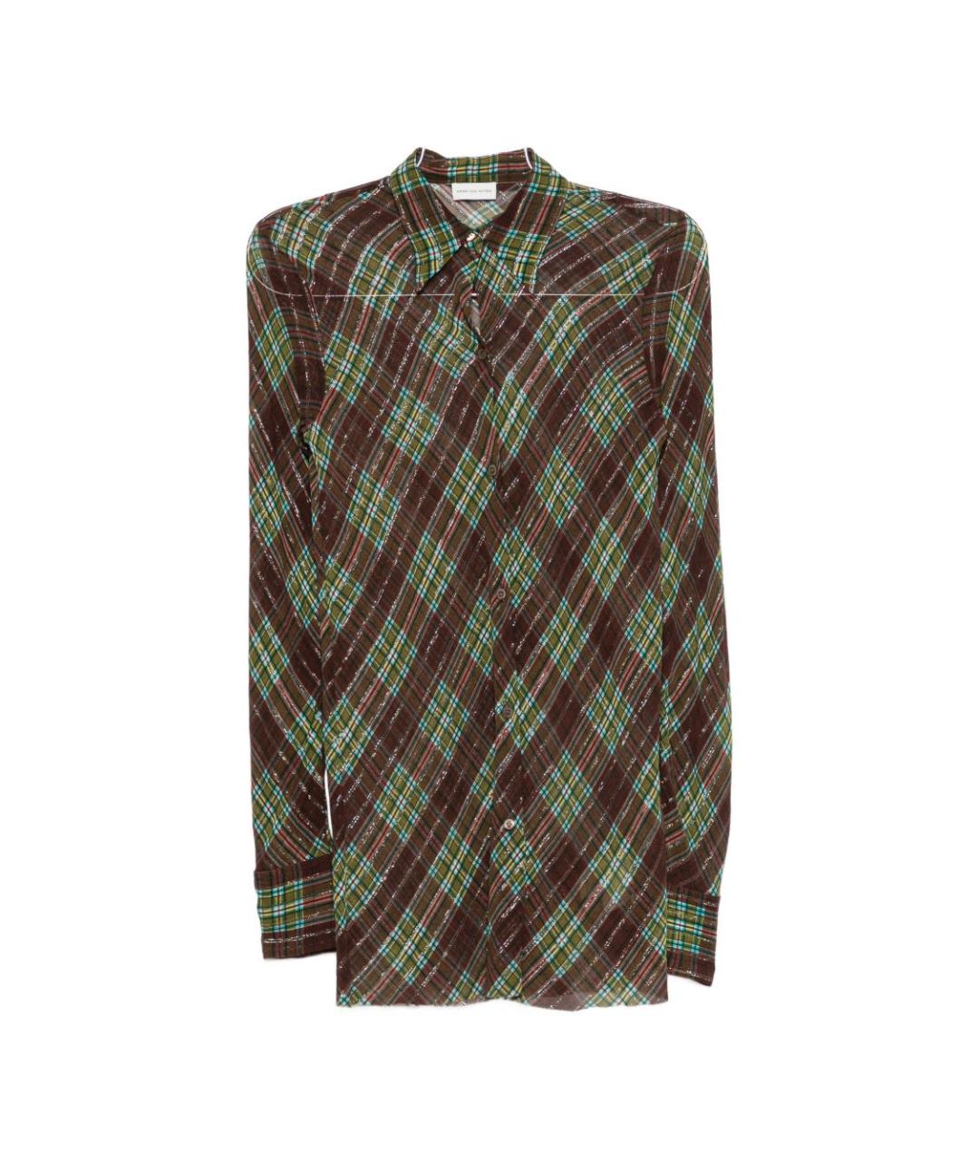 DRIES VAN NOTEN Мульти купровая рубашка, фото 1