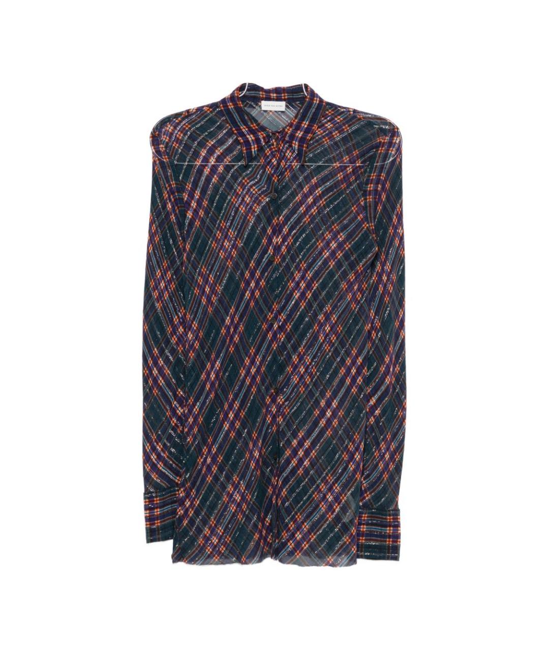 DRIES VAN NOTEN Мульти купровая рубашка, фото 1