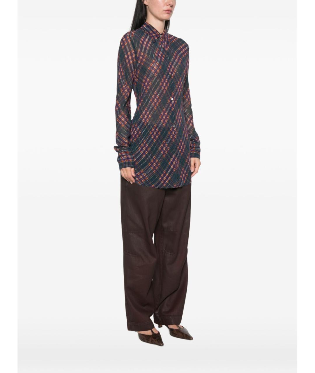 DRIES VAN NOTEN Мульти купровая рубашка, фото 2