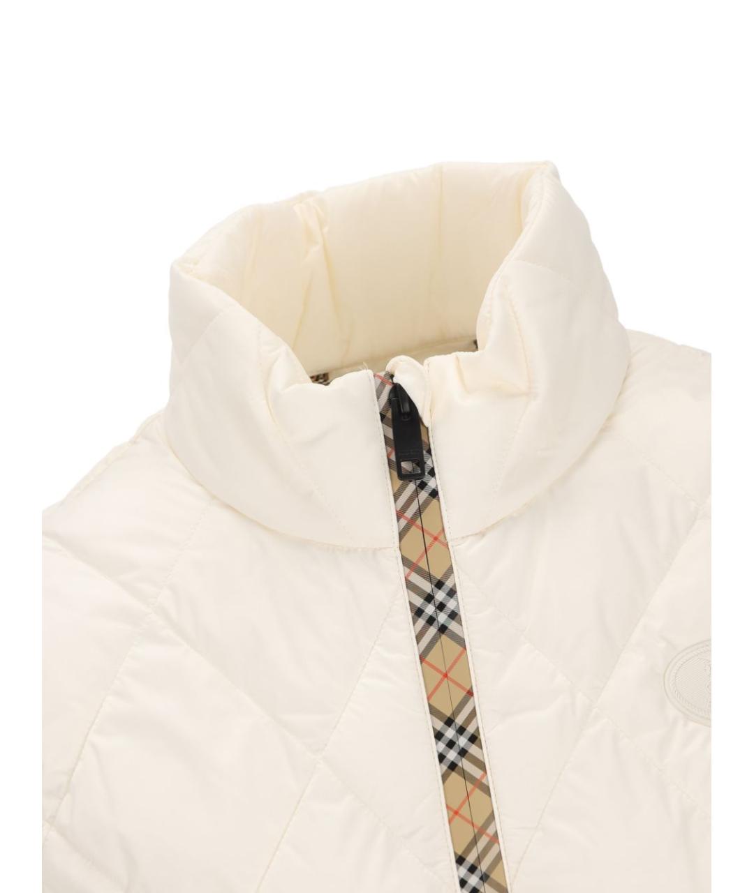 BURBERRY Белый жилет, фото 4