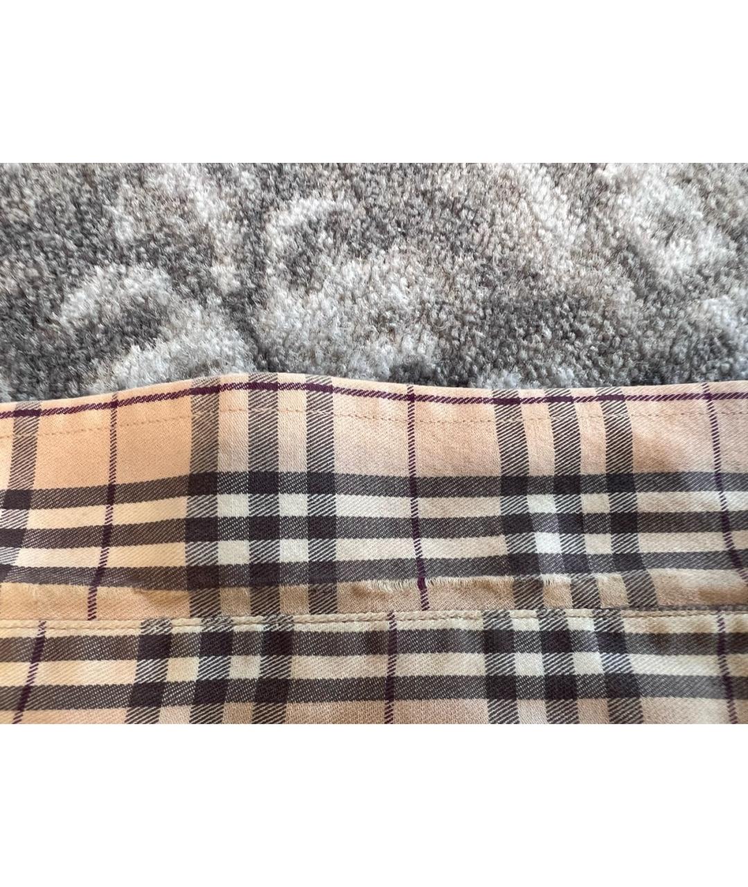 BURBERRY Хлопковая кэжуал рубашка, фото 6