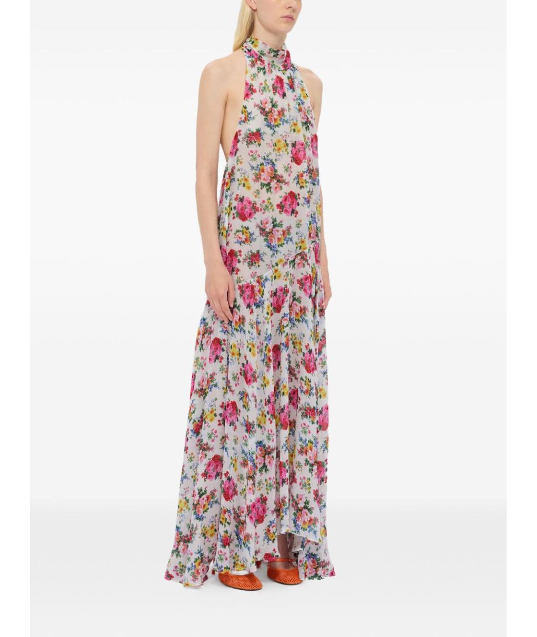 MSGM Мульти вискозное платье, фото 5
