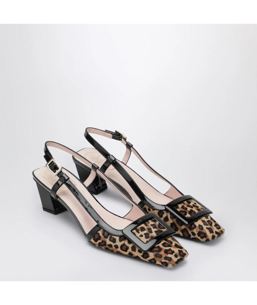 ROGER VIVIER Мульти кожаные туфли, фото 2