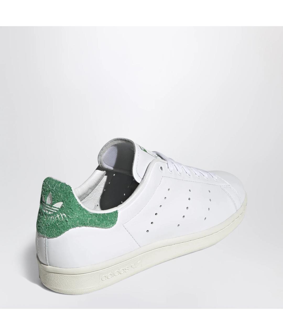 ADIDAS Белые кожаные кеды, фото 2