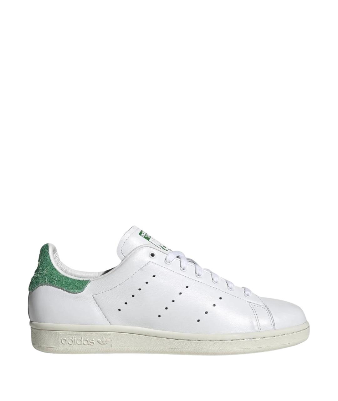 ADIDAS Белые кожаные кеды, фото 1