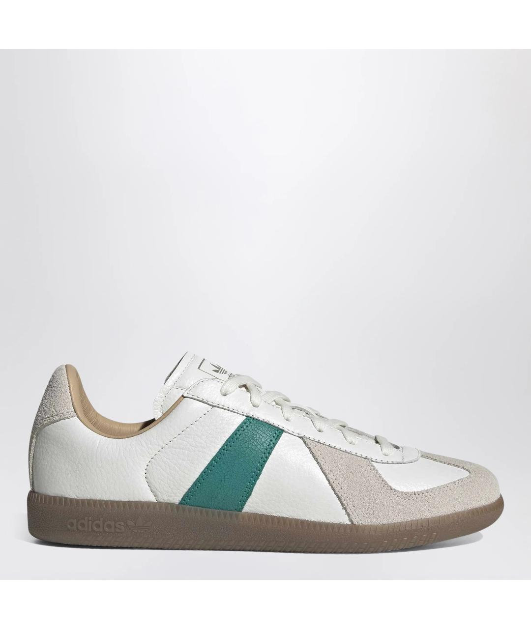 ADIDAS Белые кожаные низкие кроссовки / кеды, фото 3