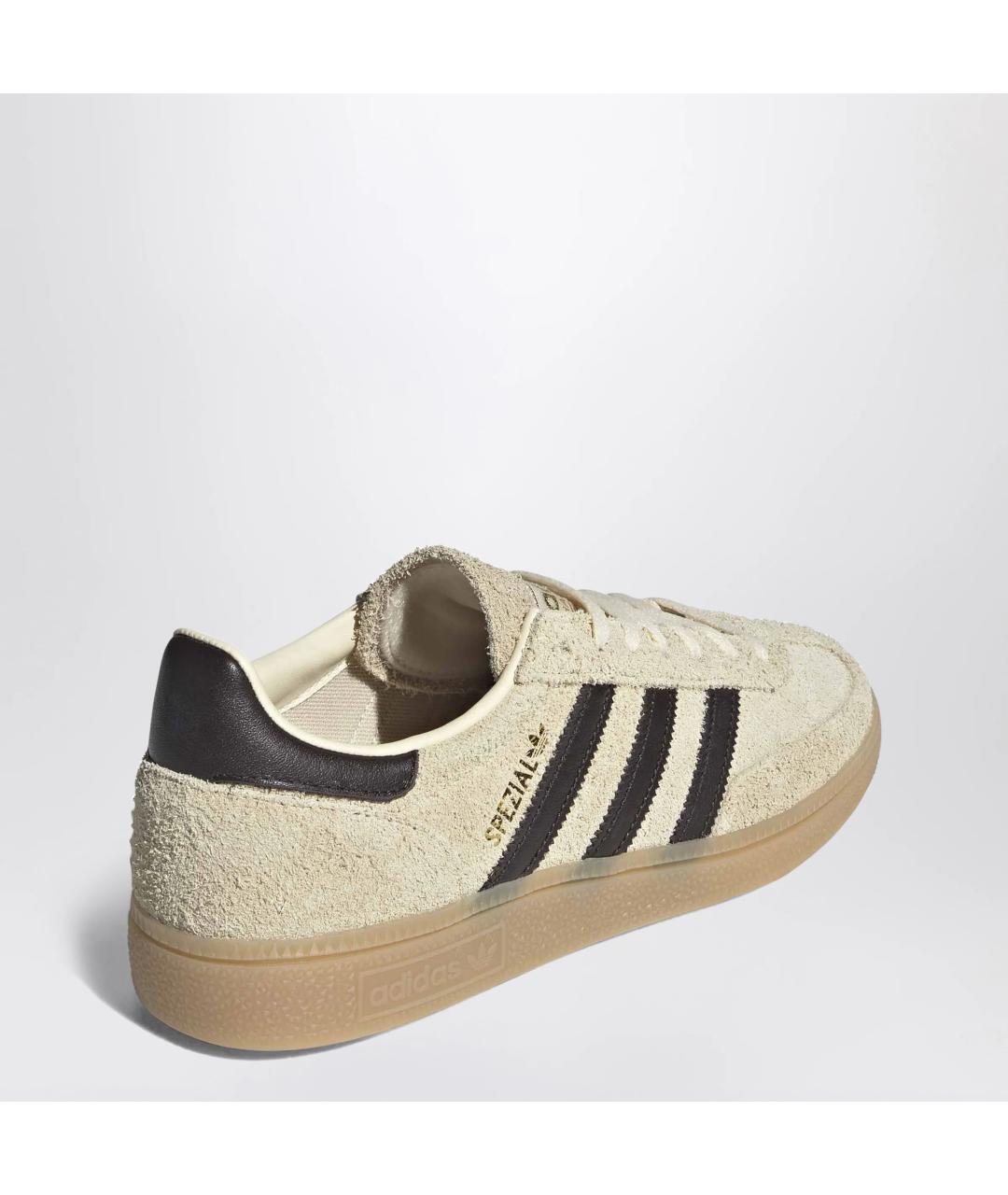 ADIDAS Бежевые замшевые низкие кроссовки / кеды, фото 2