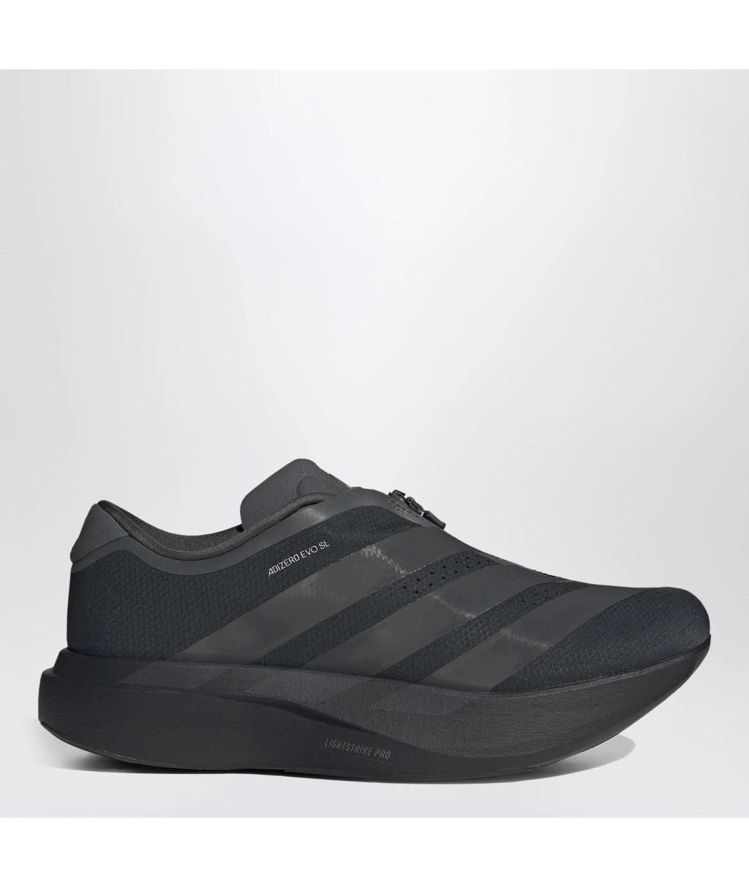 ADIDAS Черные синтетические низкие кроссовки / кеды, фото 3