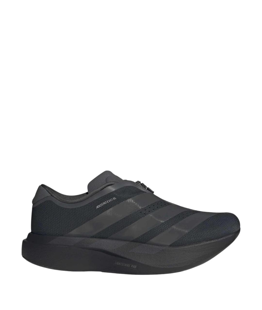 ADIDAS Черные синтетические низкие кроссовки / кеды, фото 1