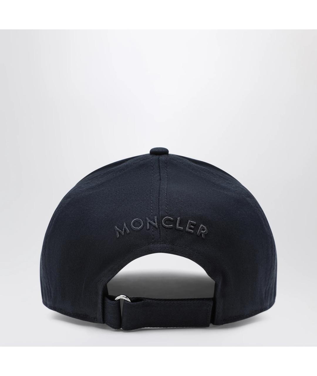 MONCLER Синяя хлопковая кепка/бейсболка, фото 2