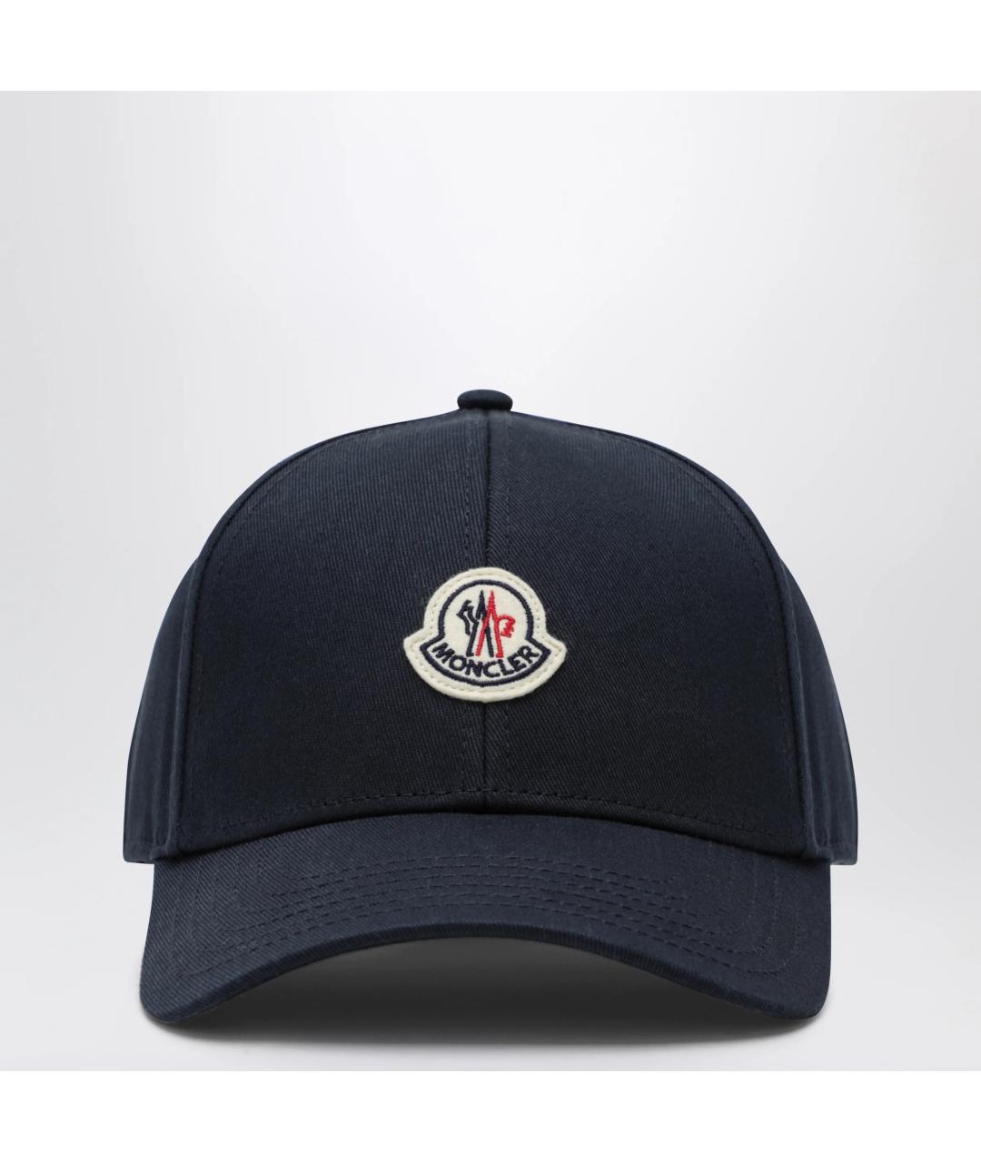 MONCLER Синяя хлопковая кепка/бейсболка, фото 3