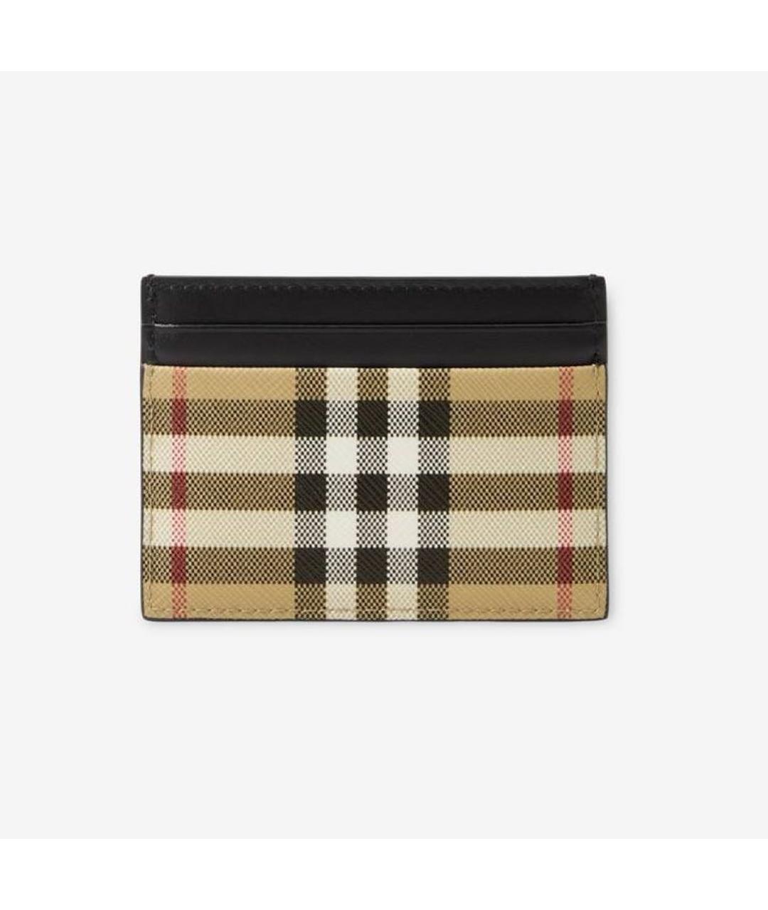 BURBERRY Бежевый кардхолдер, фото 2