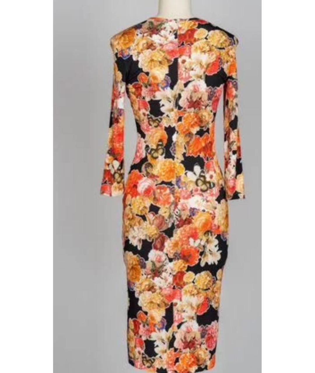 GIVENCHY Мульти вискозное повседневное платье, фото 2