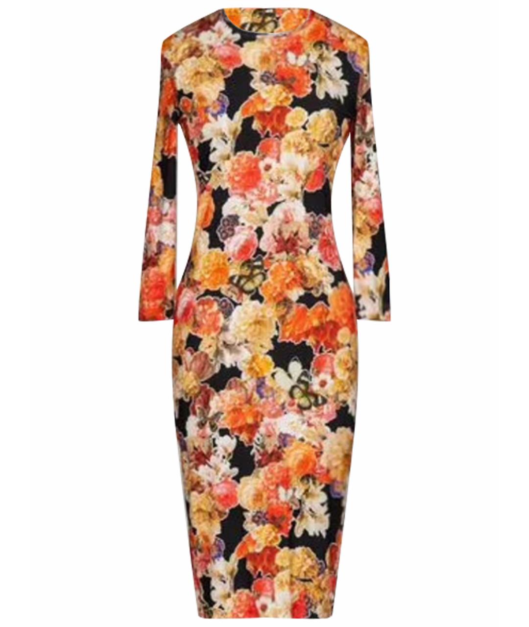 GIVENCHY Мульти вискозное повседневное платье, фото 1
