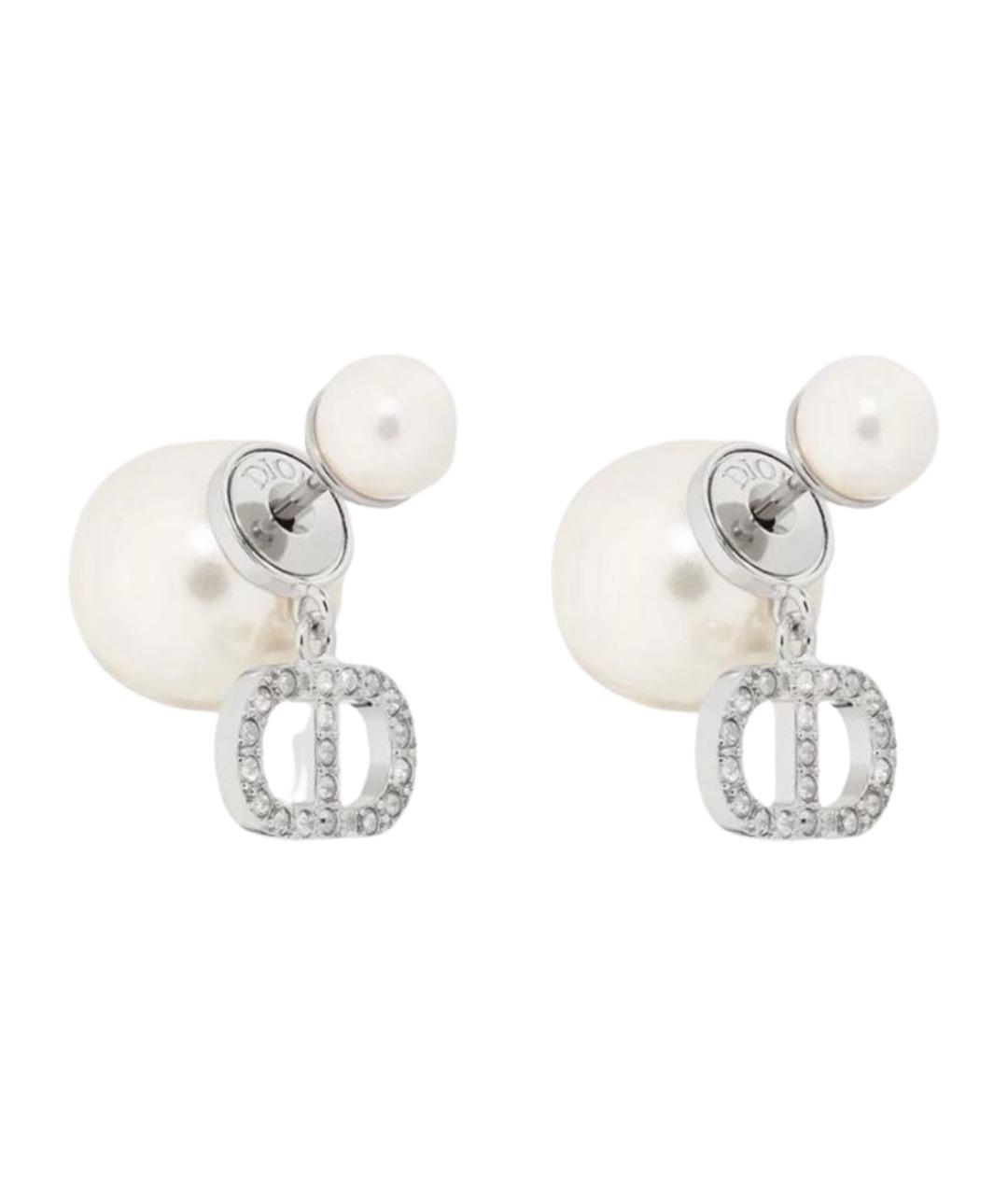 CHRISTIAN DIOR Серебряные серьги, фото 1