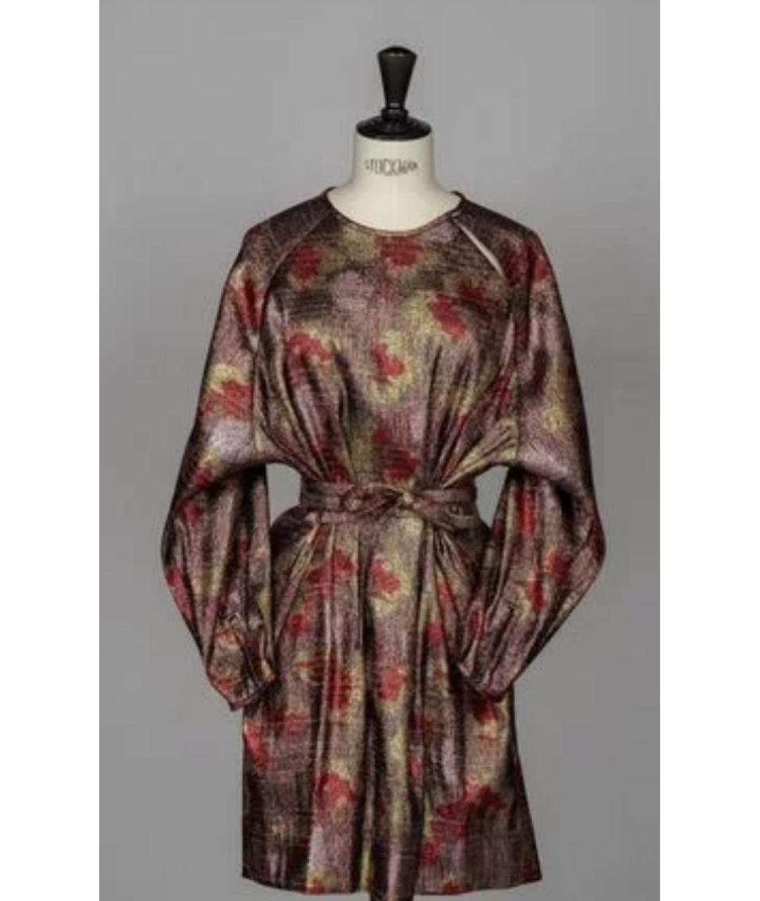 ISABEL MARANT Мульти коктейльное платье, фото 5