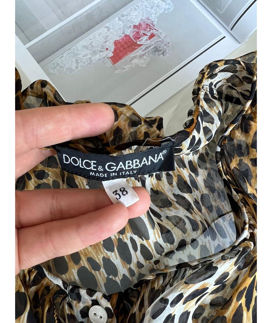 DOLCE&GABBANA Мульти блузы, фото 3