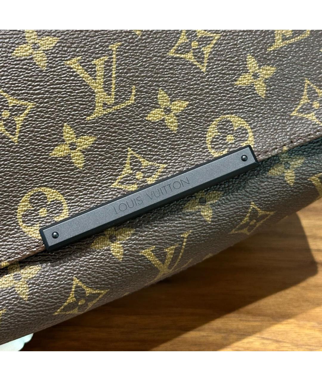 LOUIS VUITTON Черная канва сумка на плечо, фото 6