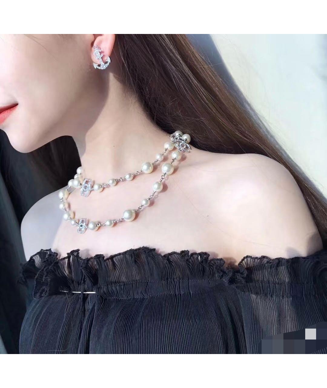CHANEL Бежевое колье, фото 2