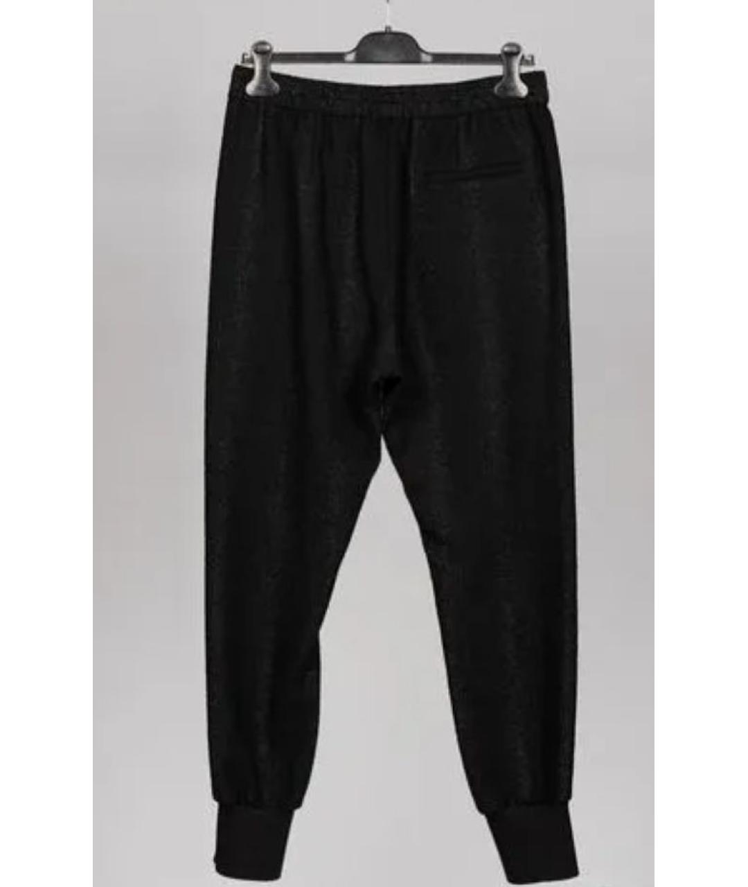 ANN DEMEULEMEESTER Черные шерстяные бриджи, фото 2