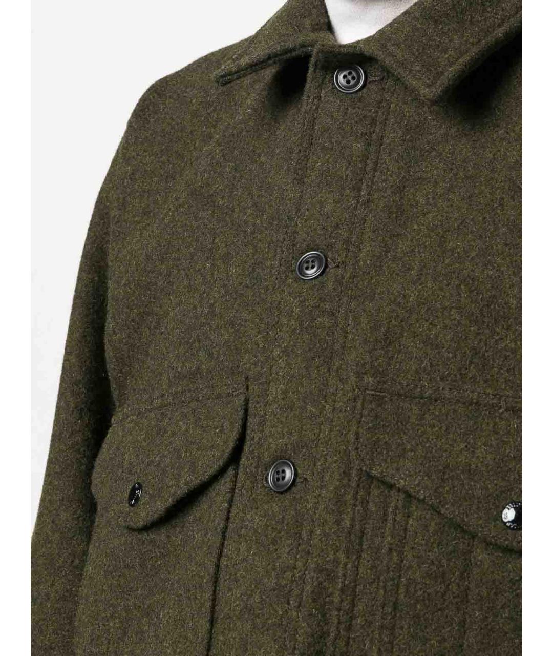 FILSON Зеленая шерстяная куртка, фото 3