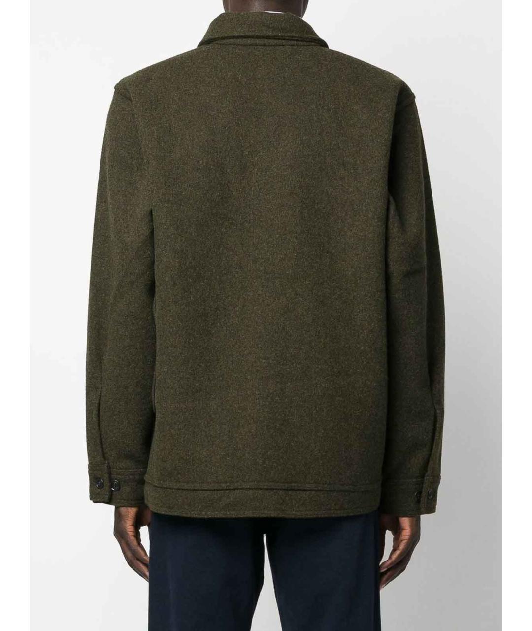 FILSON Зеленая шерстяная куртка, фото 4