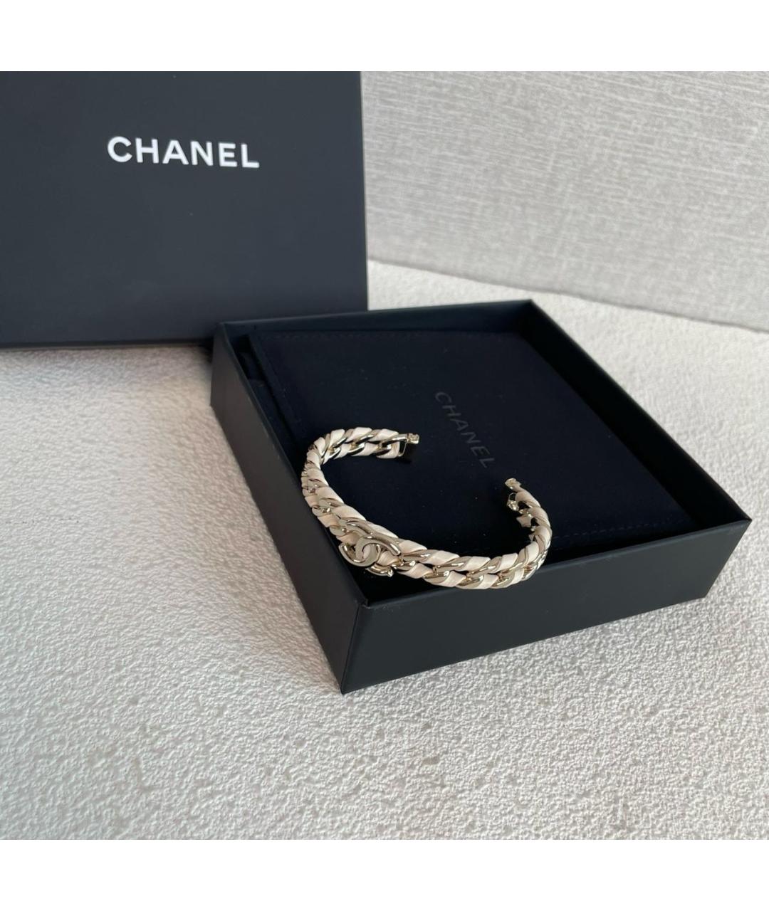 CHANEL Золотой браслет, фото 4