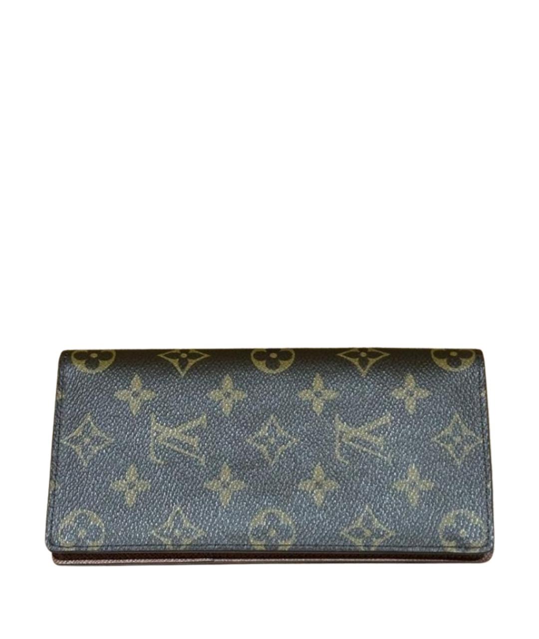 LOUIS VUITTON Коричневый кошелек, фото 1