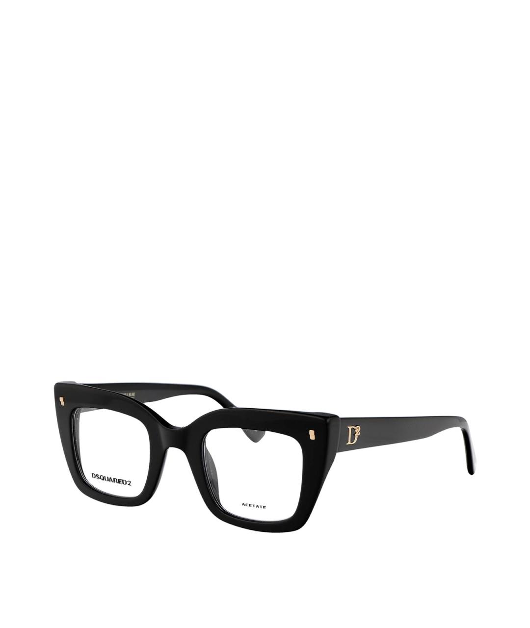 DSQUARED2 Черные пластиковые солнцезащитные очки, фото 2