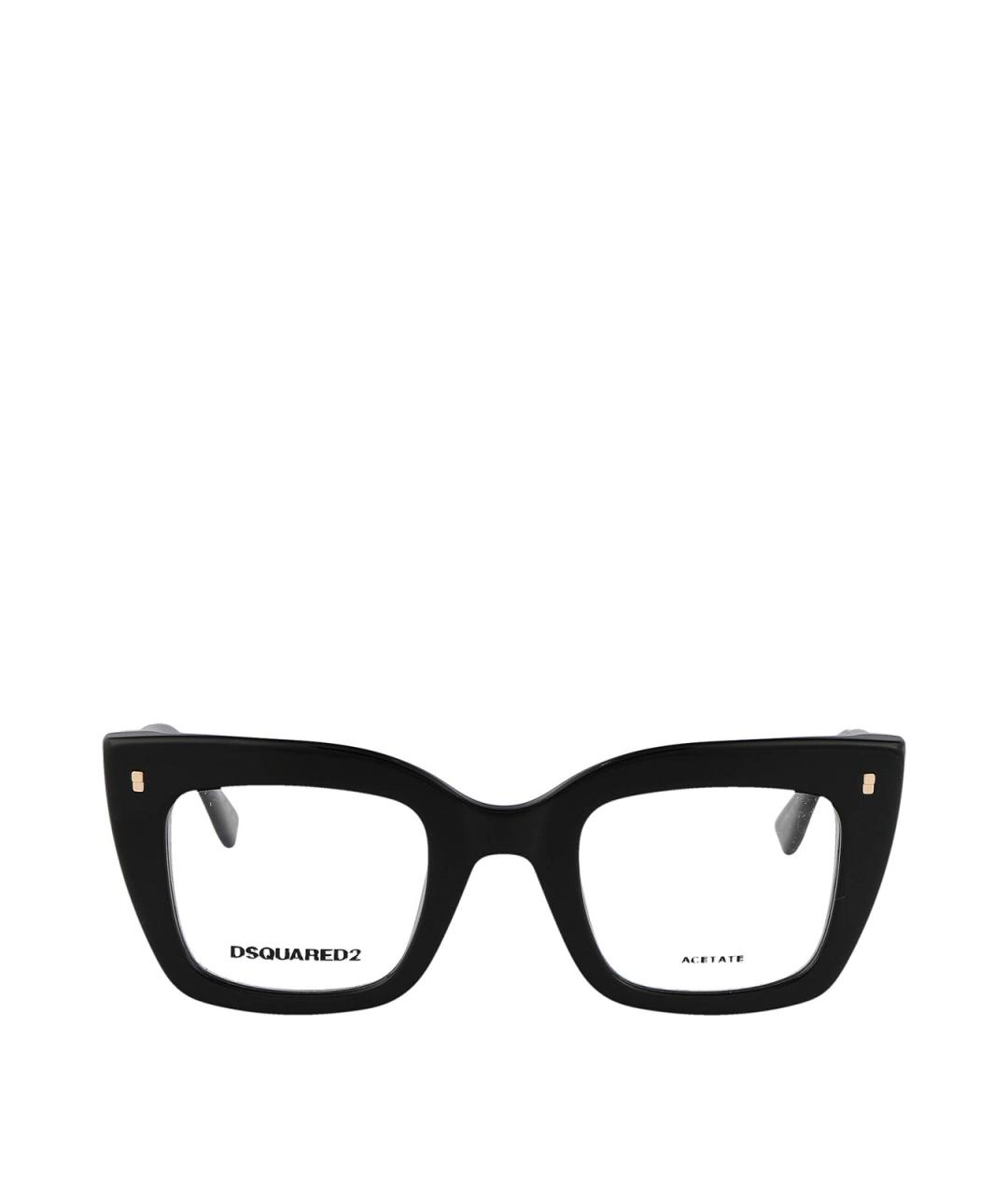 DSQUARED2 Черные пластиковые солнцезащитные очки, фото 1