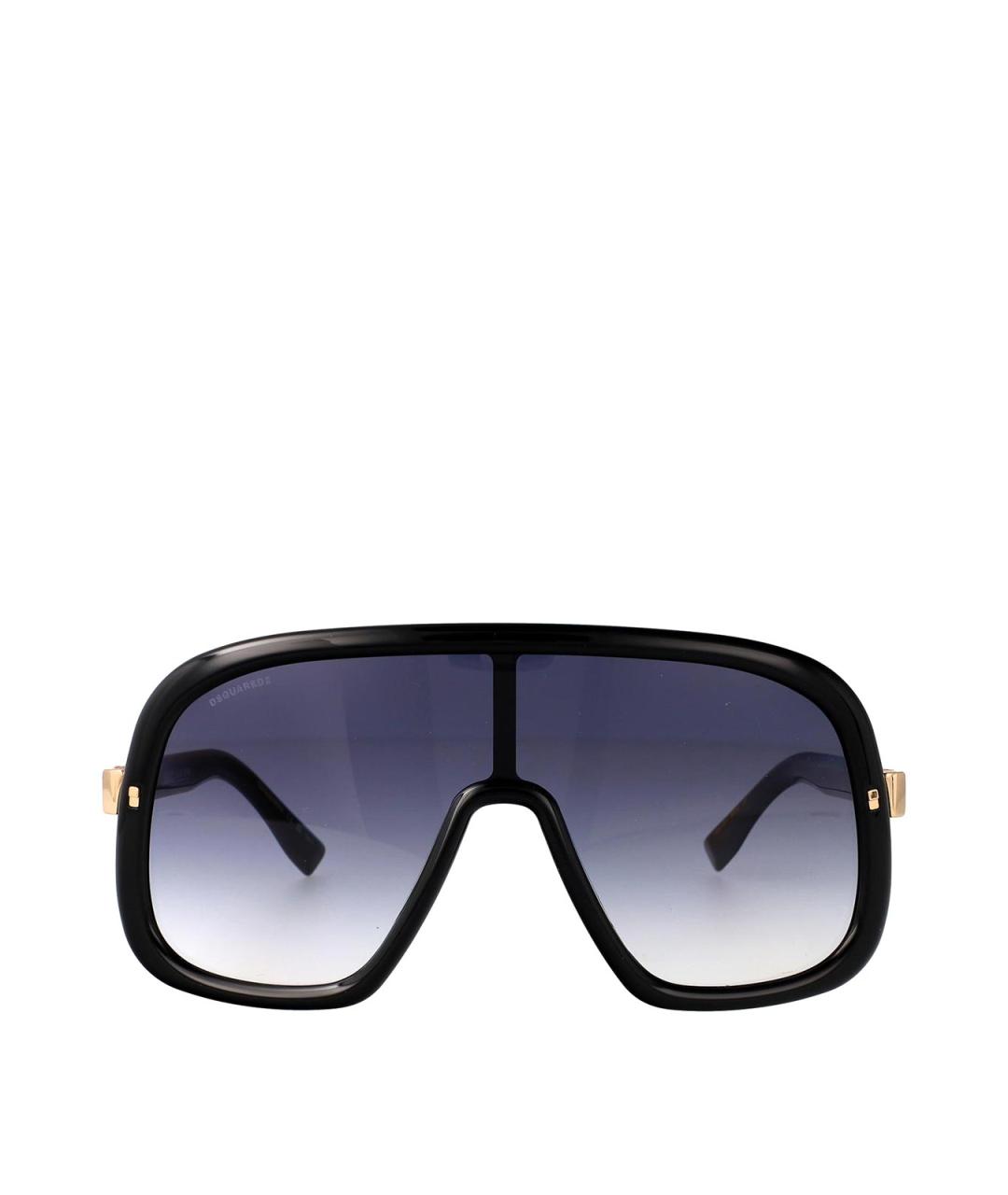DSQUARED2 Черные пластиковые солнцезащитные очки, фото 1