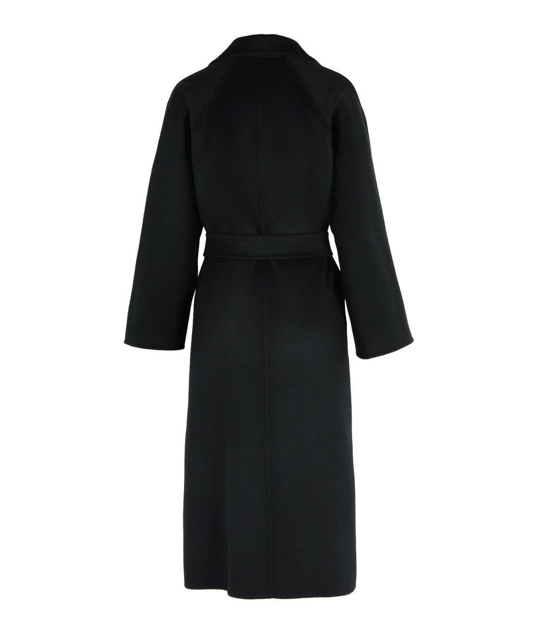 MAX MARA Черное кашемировое пальто, фото 2