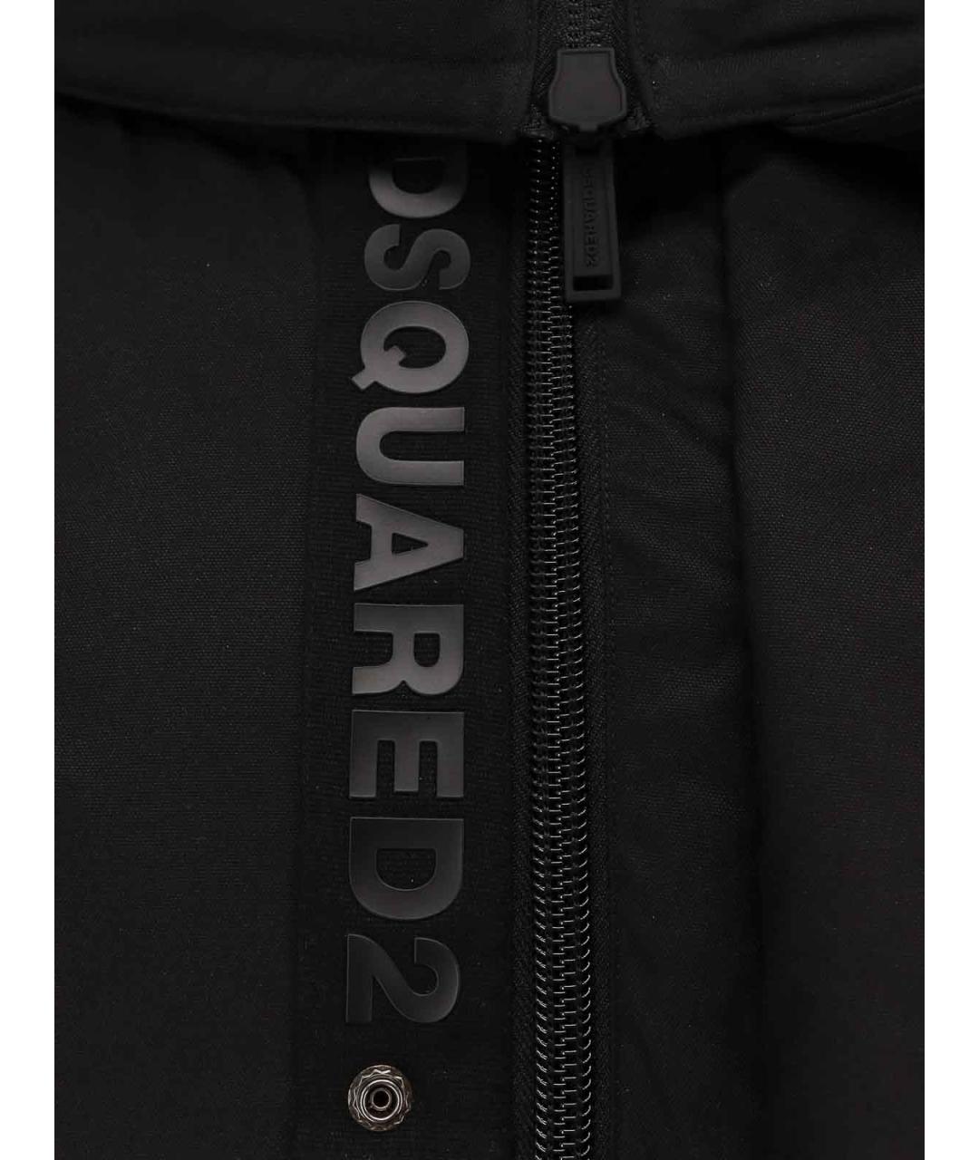 DSQUARED2 Черная нейлоновая куртка, фото 3