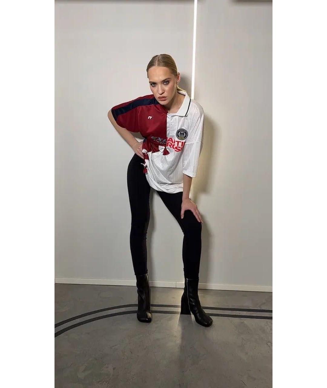 MARTINE ROSE Мульти полиэстеровая футболка, фото 3