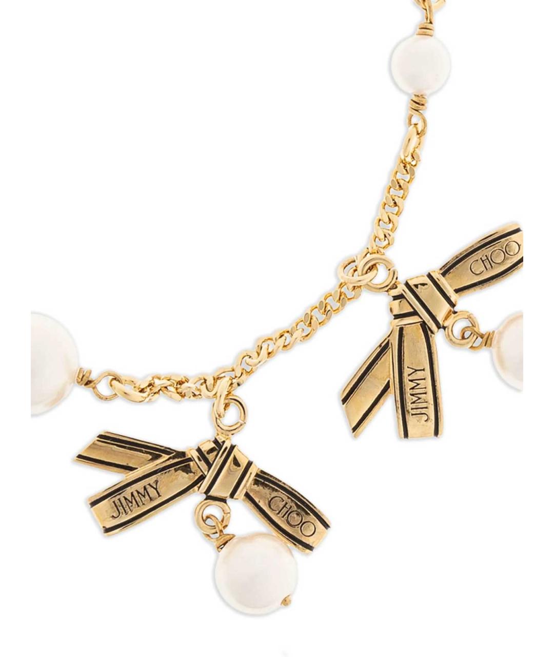 JIMMY CHOO Золотой браслет, фото 4