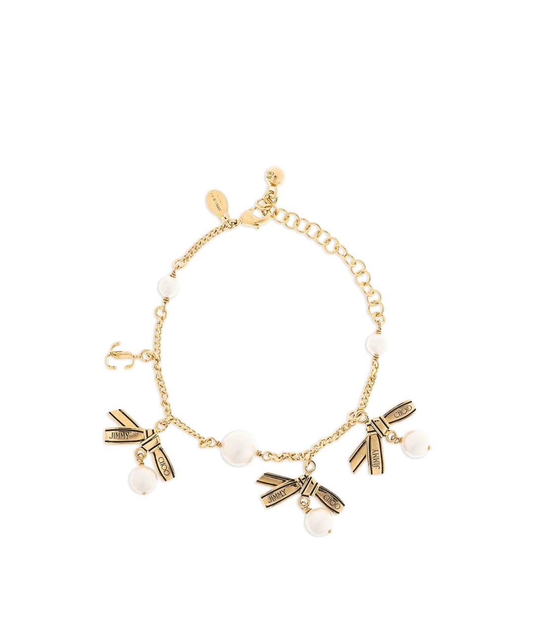 JIMMY CHOO Золотой браслет, фото 1