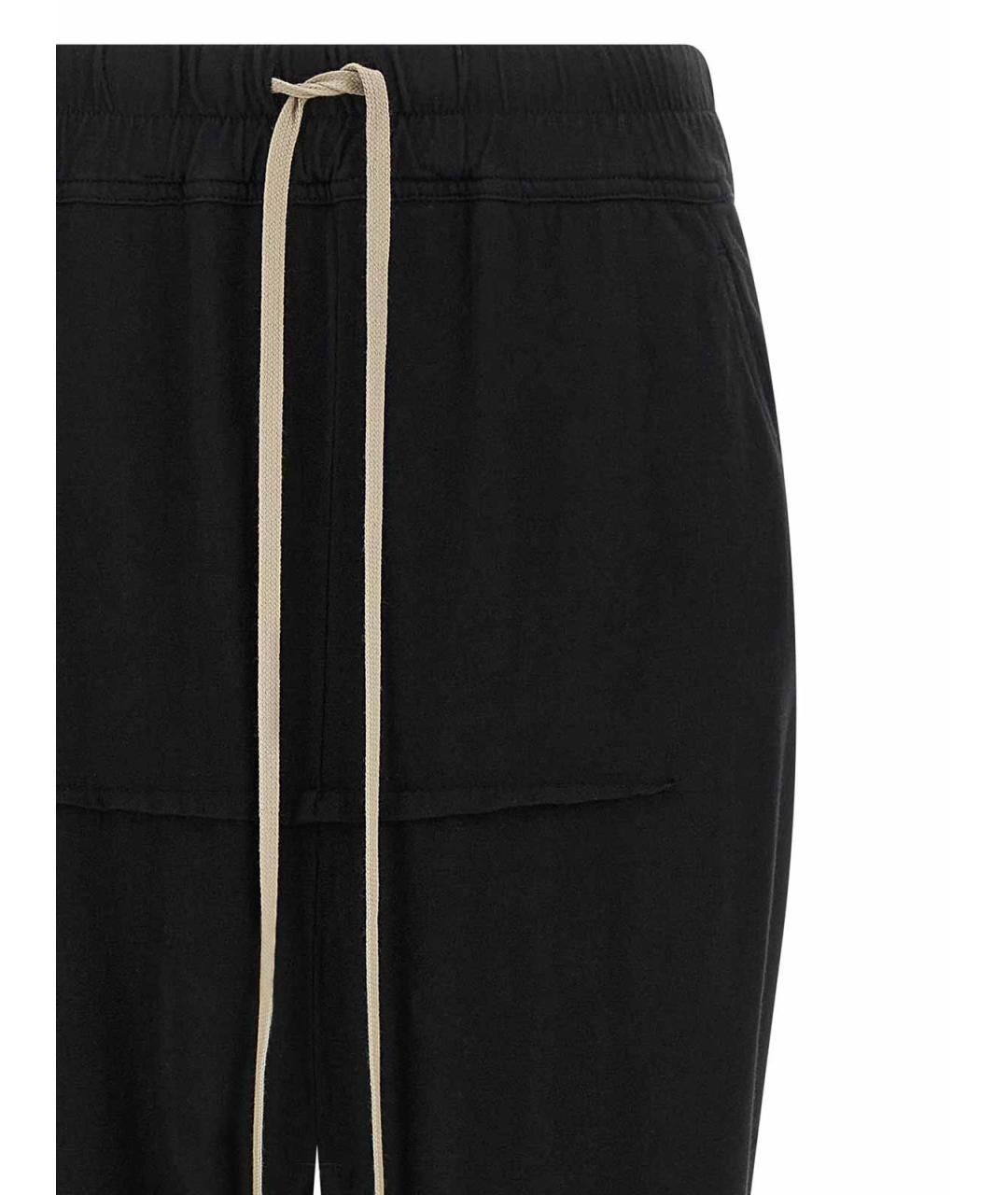 RICK OWENS DRKSHDW Черная хлопковая юбка макси, фото 3