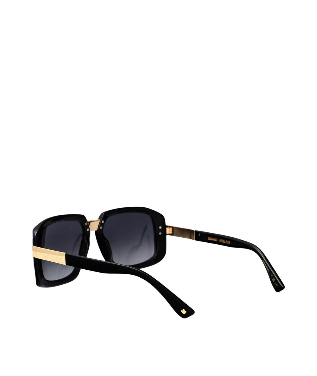 DSQUARED2 Черные солнцезащитные очки, фото 4