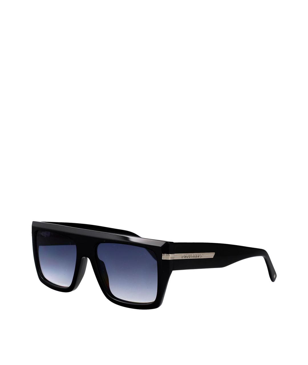 DSQUARED2 Черные пластиковые солнцезащитные очки, фото 2