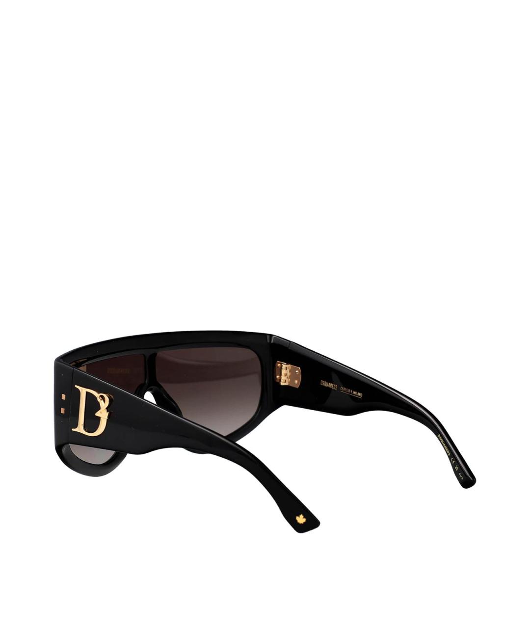 DSQUARED2 Черные солнцезащитные очки, фото 4