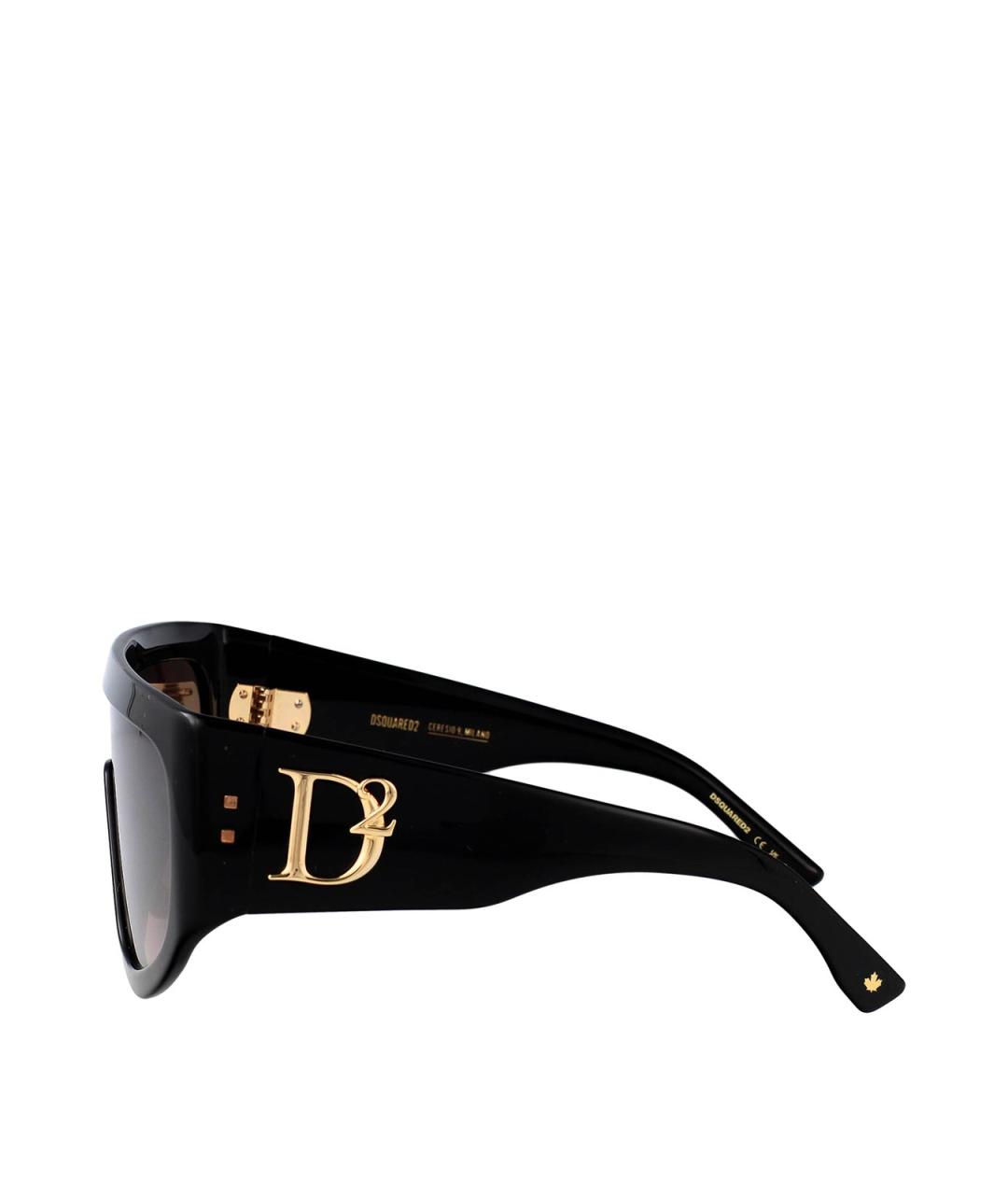 DSQUARED2 Черные солнцезащитные очки, фото 3