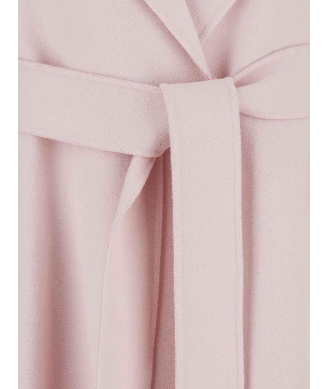 MAX MARA STUDIO Розовое кашемировое пальто, фото 3