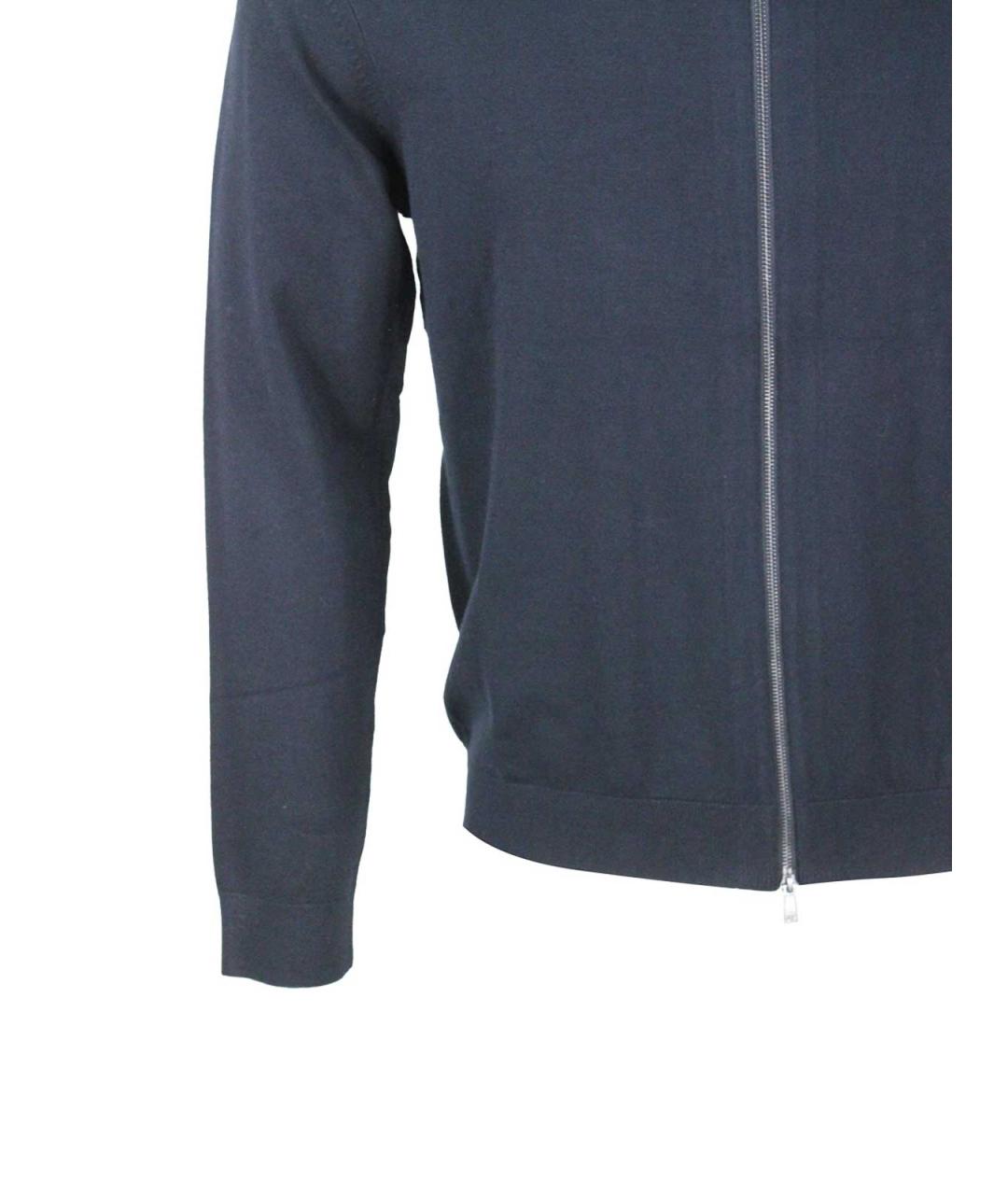 ARMANI EXCHANGE Синий полиамидовый кардиган, фото 4