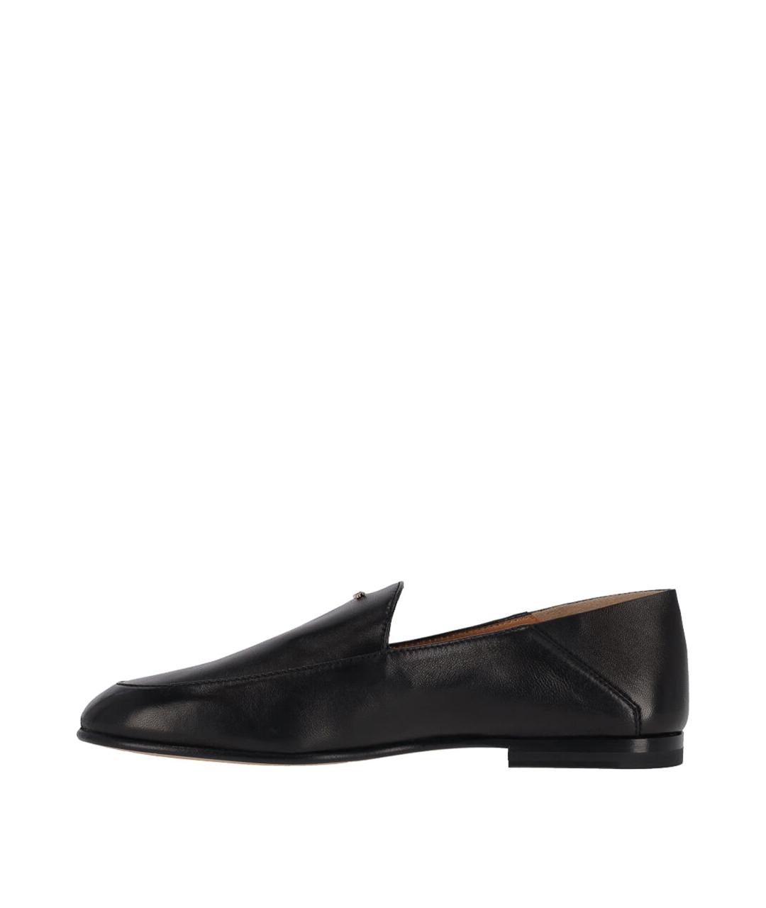TOD'S Черные кожаные лоферы, фото 3