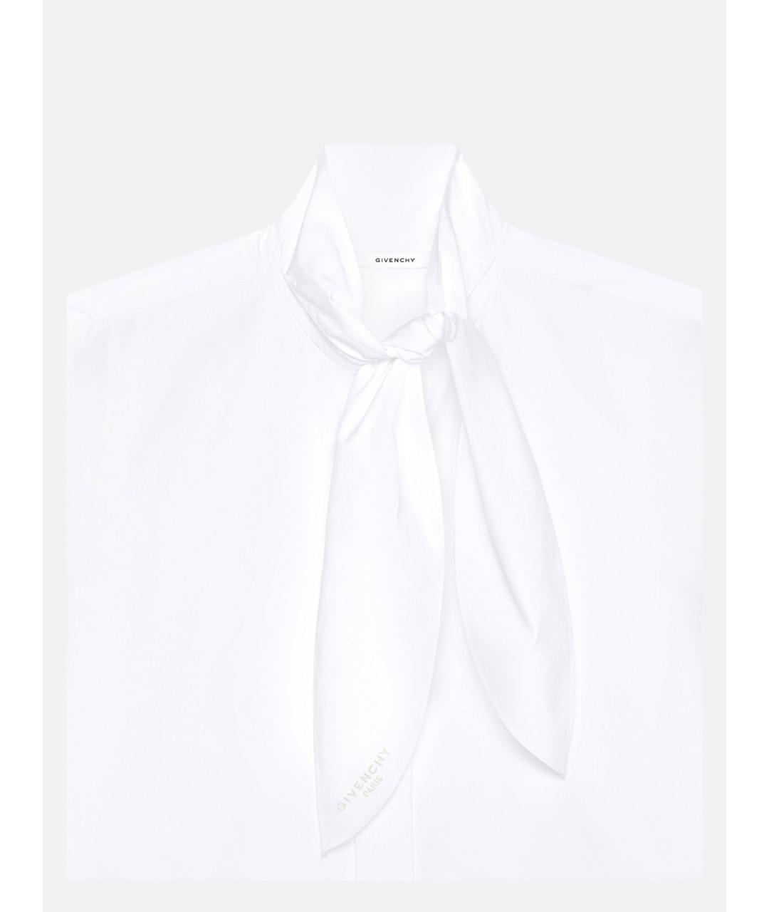 GIVENCHY Белая хлопковая рубашка, фото 4
