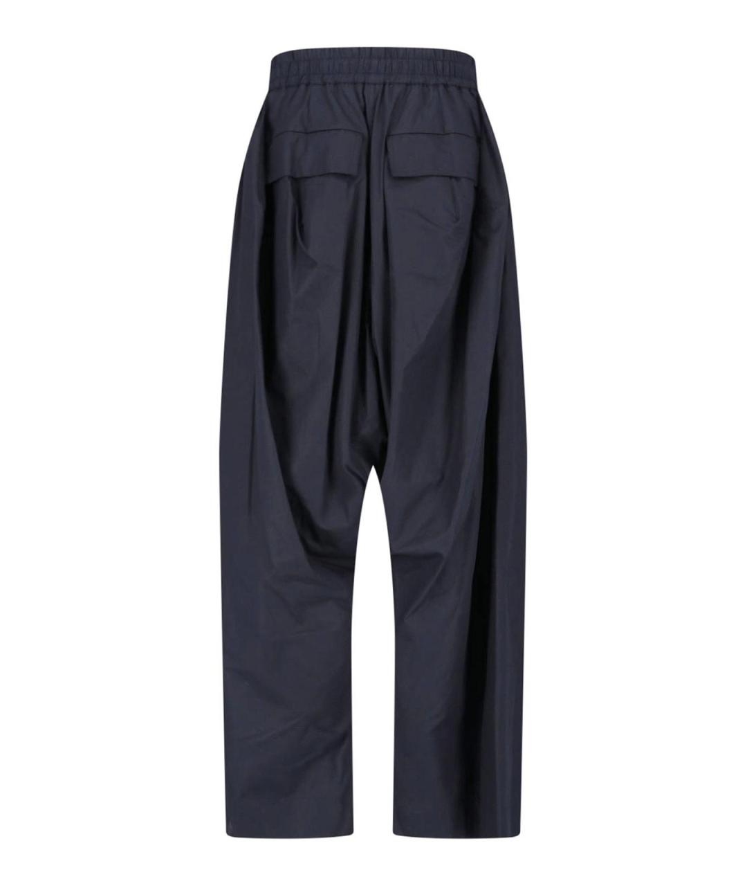 VIVIENNE WESTWOOD Черные хлопковые повседневные брюки, фото 2