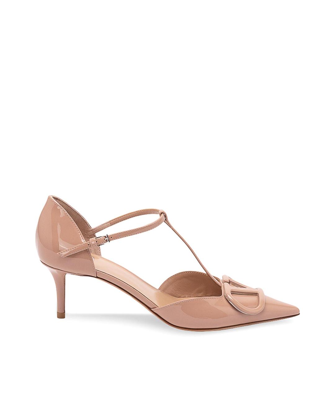 VALENTINO Розовые туфли из лакированной кожи, фото 1