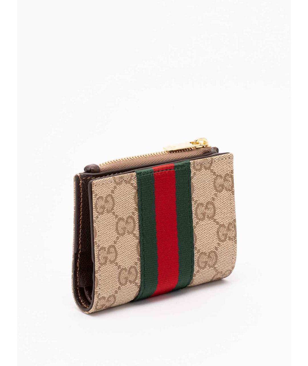 GUCCI Бежевый кошелек, фото 3