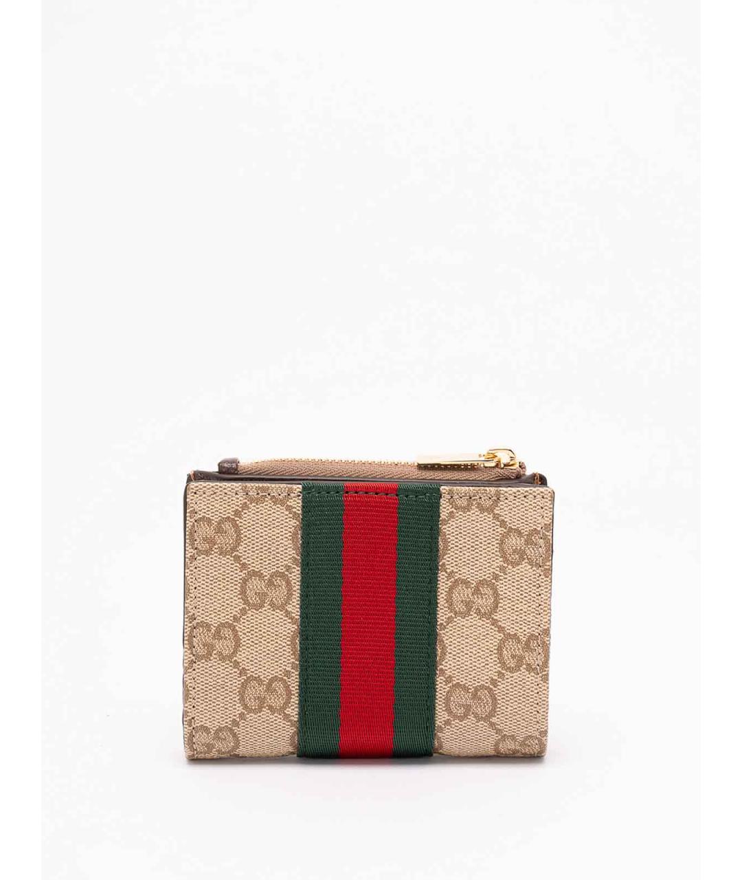 GUCCI Бежевый кошелек, фото 2